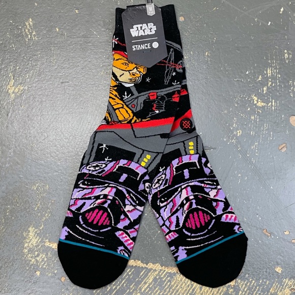 Stance Other - Stance Star Wars Classic Crew Cotton Socks Combed Warped Pilot Medium